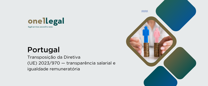 Transposição da Diretiva (UE) 2023/970 — Transparência Salarial e Igualdade Remuneratória