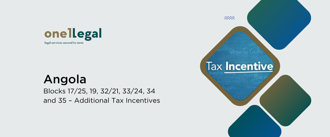 Blocks 17/25, 19, 32/21, 33/24, 34 and 35 – Additional Tax Incentives